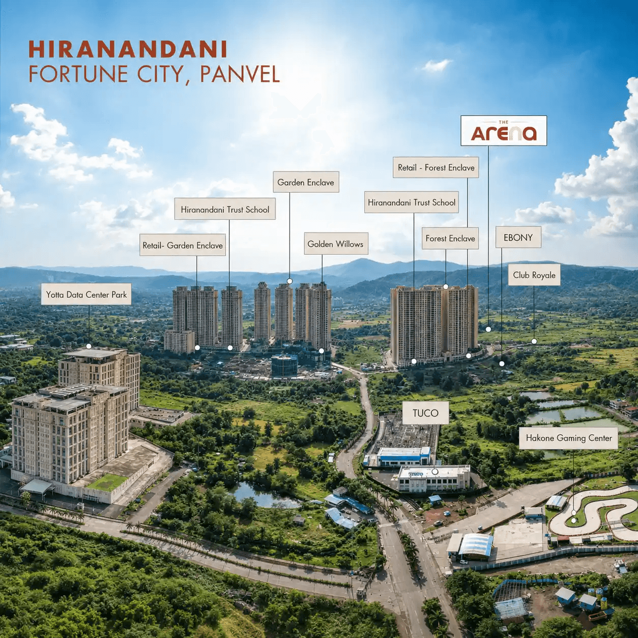 Hiranandani Fortune City Mobile Banner